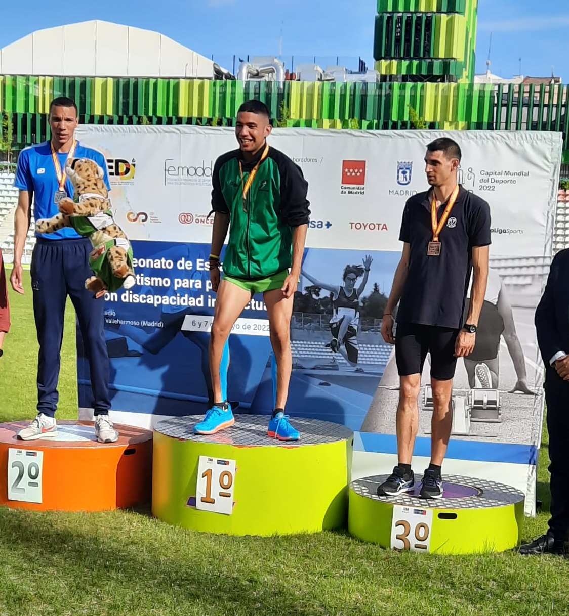 Resultados del Campeonato de Espa&ntilde;a de Atletismo FEDDI 2022